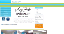 Desktop Screenshot of amyfosterhairsalon.com